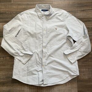 Ralph Lauren Striped Oxford Button Down Shirt